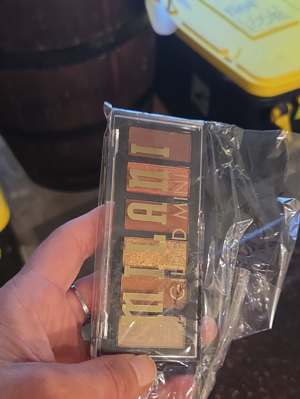 Milani Gilded Mini Eyeshadow Palette - Gold, Bronze, Brown, Champagne